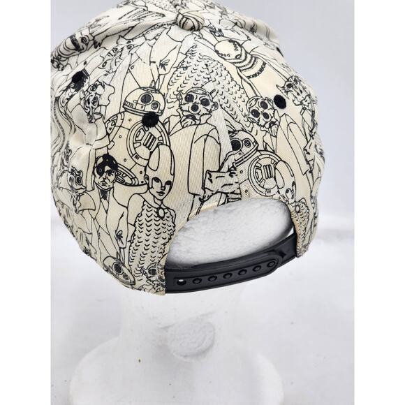 Star Wars Hat Snapback Embroidered Logo Character Print Cap Adjustable Cap - Picture 9 of 12
